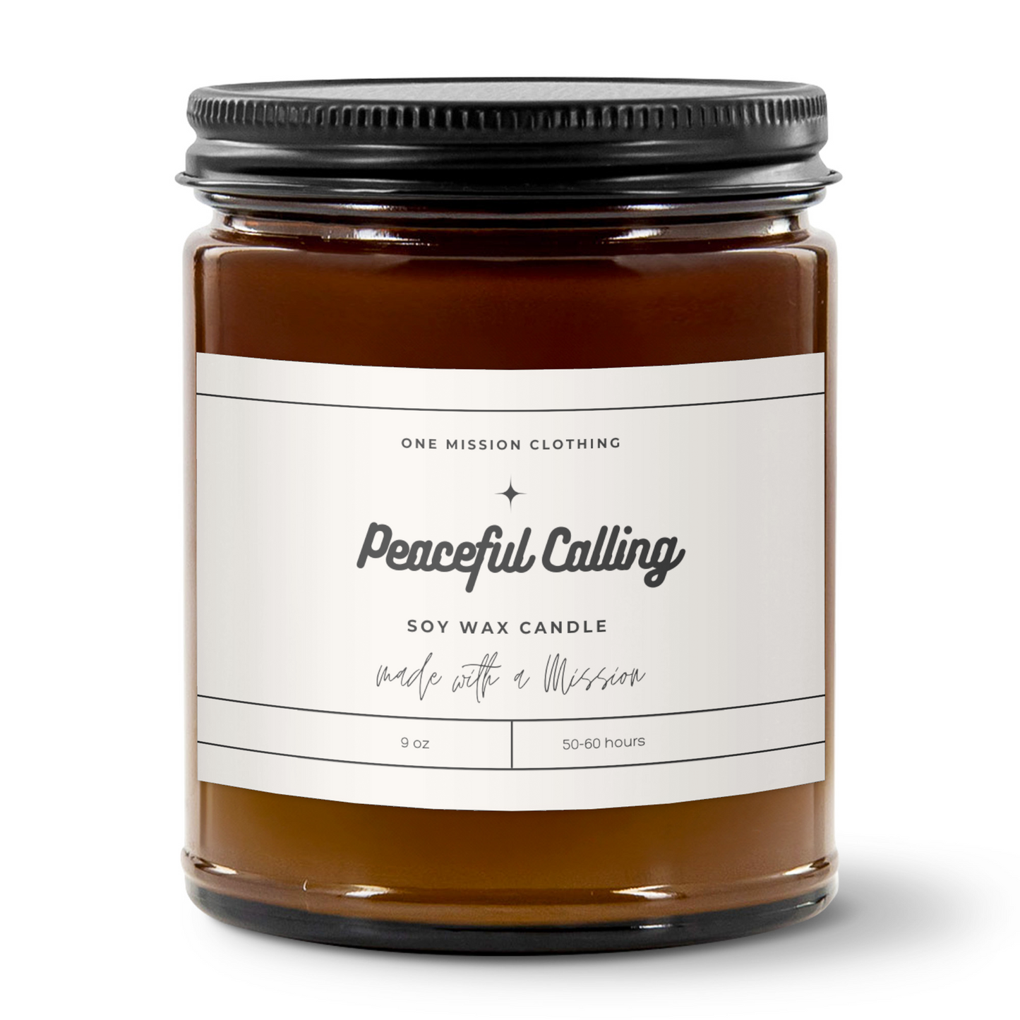 Peaceful Calling Handcrafted Soy Candle 9oz