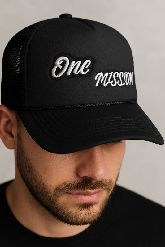 3D One Mission Foam trucker hat