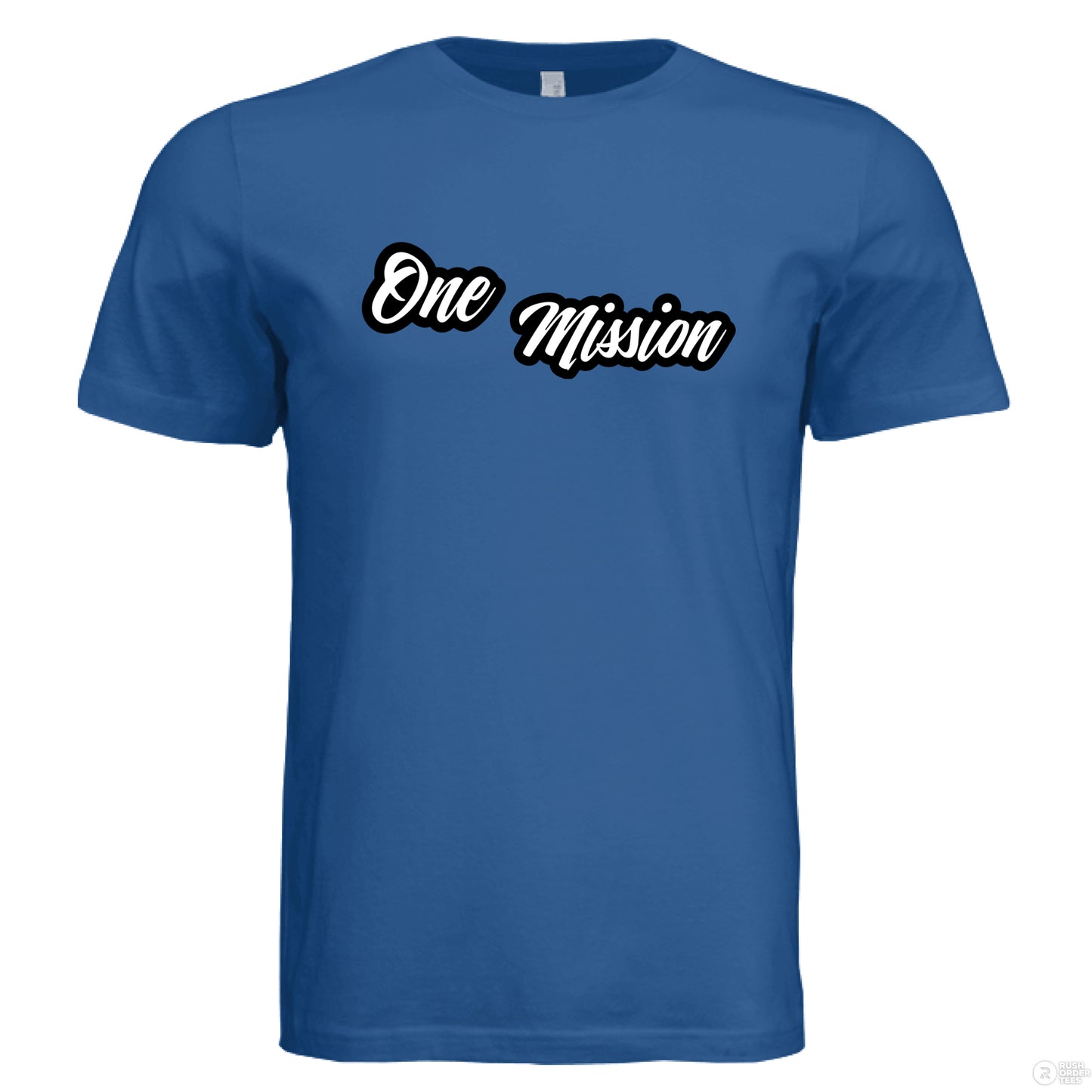 Solid True Royal Triblend - FRONT