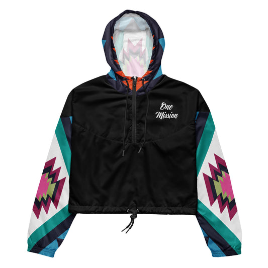 One Mission Women’s cropped windbreaker