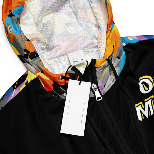 One Mission Paint cropped windbreaker