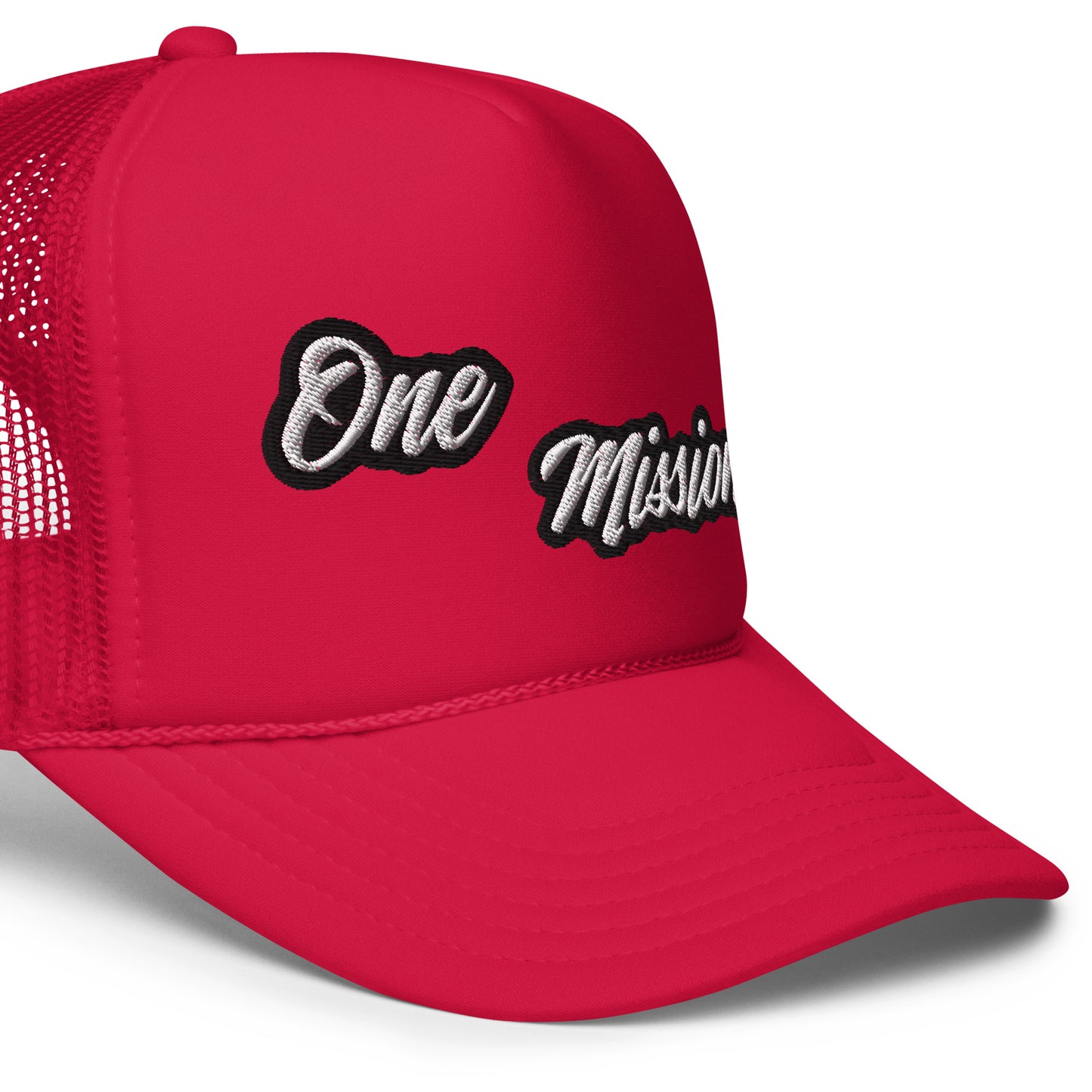 3D One Mission Foam trucker hat